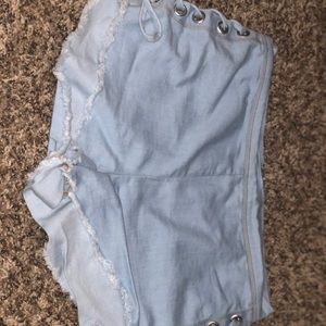 Jean shorts